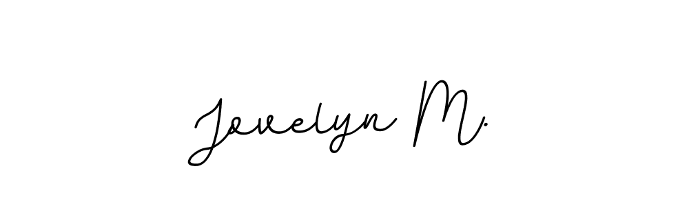 Once you've used our free online signature maker to create your best signature BallpointsItalic-DORy9 style, it's time to enjoy all of the benefits that Jovelyn M. name signing documents. Jovelyn M. signature style 11 images and pictures png