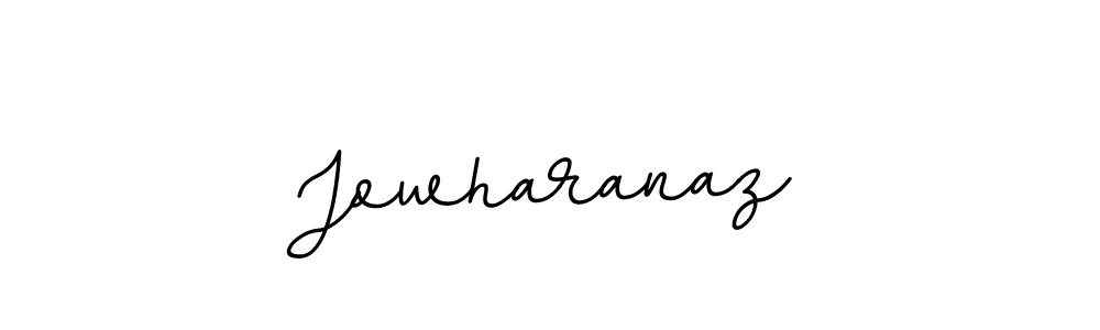 How to make Jowharanaz signature? BallpointsItalic-DORy9 is a professional autograph style. Create handwritten signature for Jowharanaz name. Jowharanaz signature style 11 images and pictures png