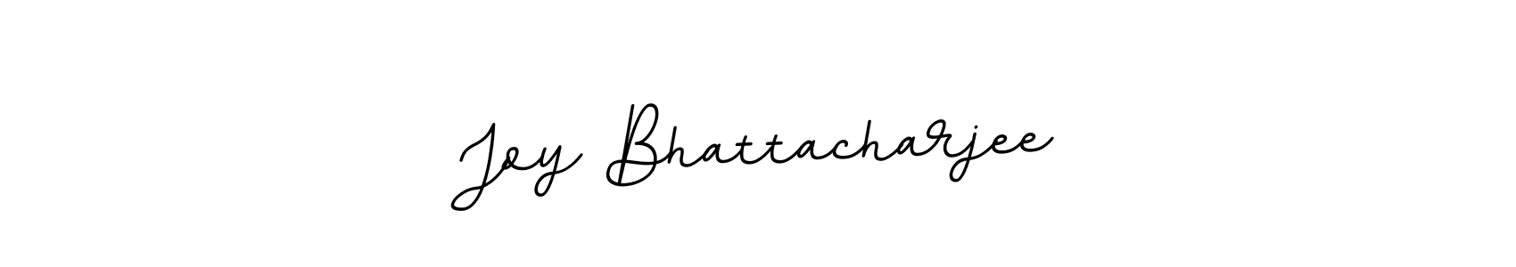 Make a beautiful signature design for name Joy Bhattacharjee. With this signature (BallpointsItalic-DORy9) style, you can create a handwritten signature for free. Joy Bhattacharjee signature style 11 images and pictures png
