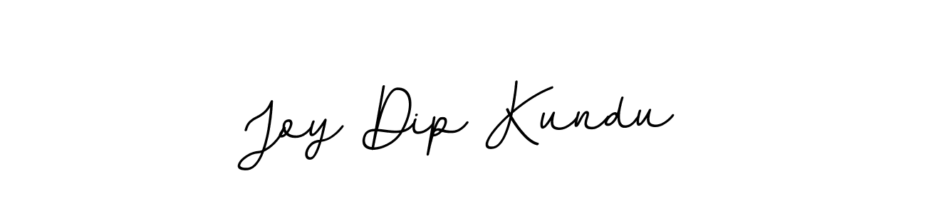 Design your own signature with our free online signature maker. With this signature software, you can create a handwritten (BallpointsItalic-DORy9) signature for name Joy Dip Kundu. Joy Dip Kundu signature style 11 images and pictures png