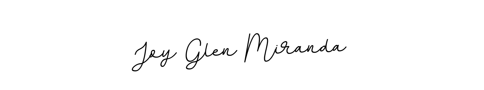 Similarly BallpointsItalic-DORy9 is the best handwritten signature design. Signature creator online .You can use it as an online autograph creator for name Joy Glen Miranda. Joy Glen Miranda signature style 11 images and pictures png