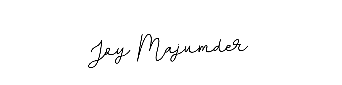 How to make Joy Majumder name signature. Use BallpointsItalic-DORy9 style for creating short signs online. This is the latest handwritten sign. Joy Majumder signature style 11 images and pictures png