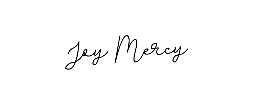 Make a beautiful signature design for name Joy Mercy. With this signature (BallpointsItalic-DORy9) style, you can create a handwritten signature for free. Joy Mercy signature style 11 images and pictures png