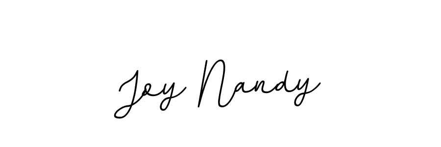 How to make Joy Nandy signature? BallpointsItalic-DORy9 is a professional autograph style. Create handwritten signature for Joy Nandy name. Joy Nandy signature style 11 images and pictures png