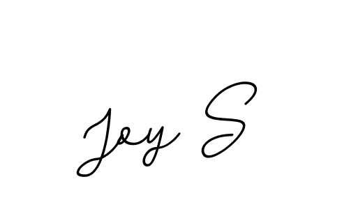 Use a signature maker to create a handwritten signature online. With this signature software, you can design (BallpointsItalic-DORy9) your own signature for name Joy S. Joy S signature style 11 images and pictures png