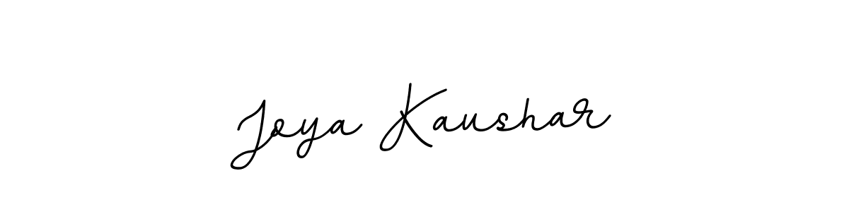 You should practise on your own different ways (BallpointsItalic-DORy9) to write your name (Joya Kaushar) in signature. don't let someone else do it for you. Joya Kaushar signature style 11 images and pictures png