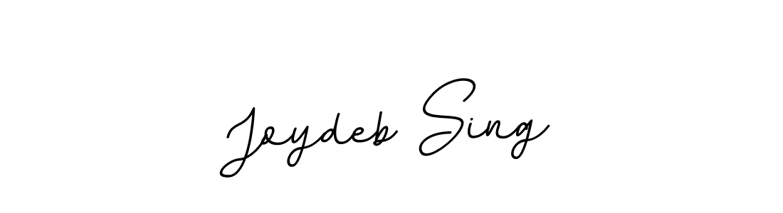 Joydeb Sing stylish signature style. Best Handwritten Sign (BallpointsItalic-DORy9) for my name. Handwritten Signature Collection Ideas for my name Joydeb Sing. Joydeb Sing signature style 11 images and pictures png