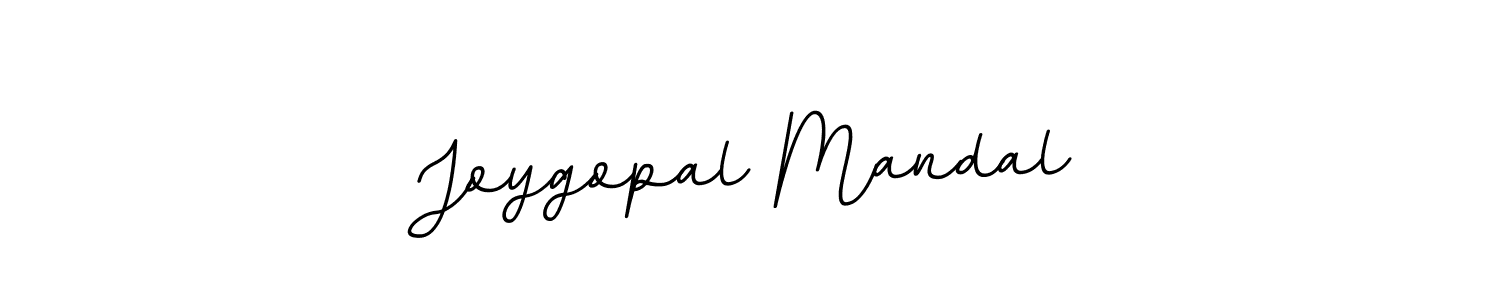 Create a beautiful signature design for name Joygopal Mandal. With this signature (BallpointsItalic-DORy9) fonts, you can make a handwritten signature for free. Joygopal Mandal signature style 11 images and pictures png