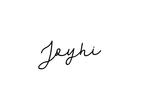 How to make Joyhi name signature. Use BallpointsItalic-DORy9 style for creating short signs online. This is the latest handwritten sign. Joyhi signature style 11 images and pictures png