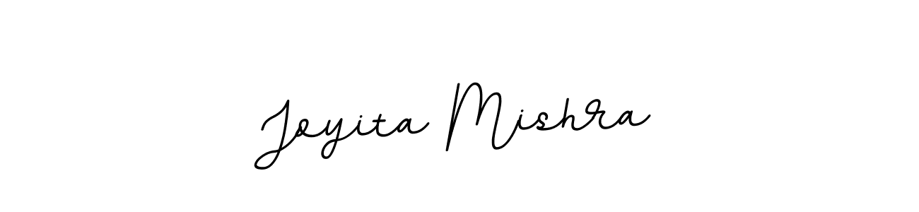 Make a beautiful signature design for name Joyita Mishra. With this signature (BallpointsItalic-DORy9) style, you can create a handwritten signature for free. Joyita Mishra signature style 11 images and pictures png