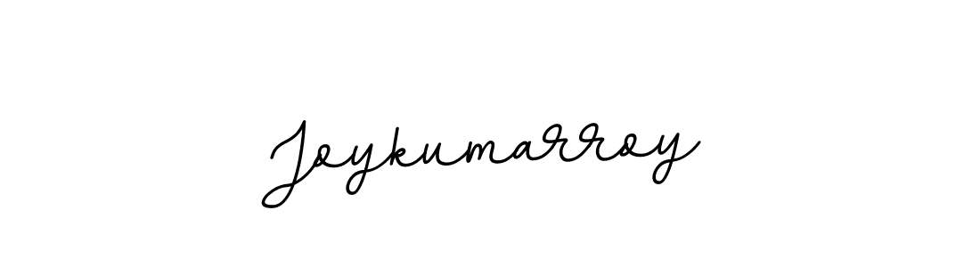 Design your own signature with our free online signature maker. With this signature software, you can create a handwritten (BallpointsItalic-DORy9) signature for name Joykumarroy. Joykumarroy signature style 11 images and pictures png