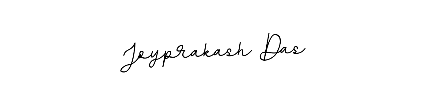Make a beautiful signature design for name Joyprakash Das. With this signature (BallpointsItalic-DORy9) style, you can create a handwritten signature for free. Joyprakash Das signature style 11 images and pictures png