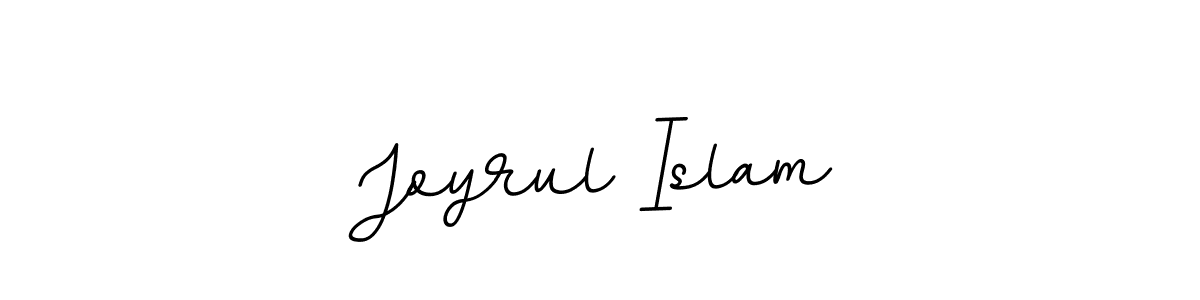 Create a beautiful signature design for name Joyrul Islam. With this signature (BallpointsItalic-DORy9) fonts, you can make a handwritten signature for free. Joyrul Islam signature style 11 images and pictures png