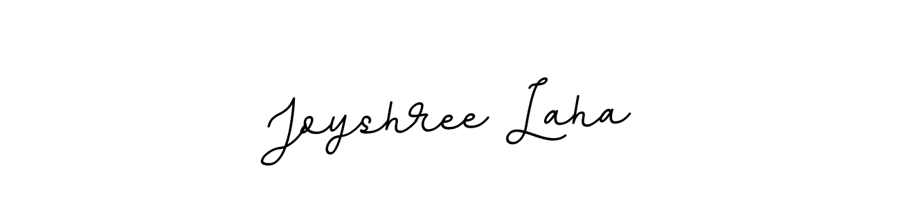 Create a beautiful signature design for name Joyshree Laha. With this signature (BallpointsItalic-DORy9) fonts, you can make a handwritten signature for free. Joyshree Laha signature style 11 images and pictures png