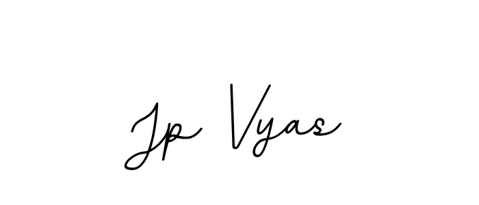 Use a signature maker to create a handwritten signature online. With this signature software, you can design (BallpointsItalic-DORy9) your own signature for name Jp Vyas. Jp Vyas signature style 11 images and pictures png