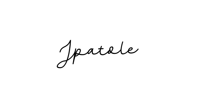 Jpatole stylish signature style. Best Handwritten Sign (BallpointsItalic-DORy9) for my name. Handwritten Signature Collection Ideas for my name Jpatole. Jpatole signature style 11 images and pictures png
