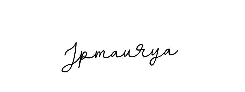 How to make Jpmaurya name signature. Use BallpointsItalic-DORy9 style for creating short signs online. This is the latest handwritten sign. Jpmaurya signature style 11 images and pictures png