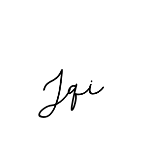 You should practise on your own different ways (BallpointsItalic-DORy9) to write your name (Jqi) in signature. don't let someone else do it for you. Jqi signature style 11 images and pictures png