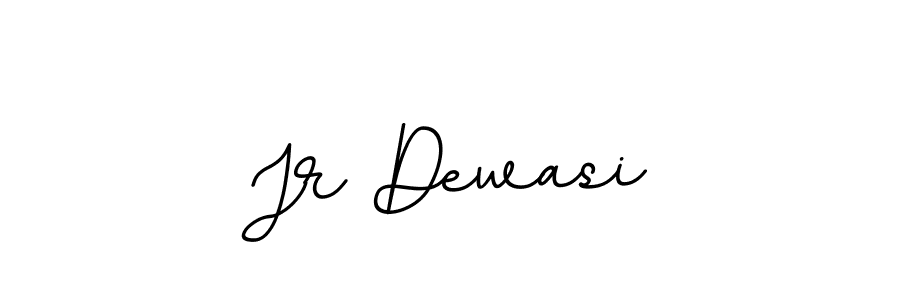 How to make Jr Dewasi name signature. Use BallpointsItalic-DORy9 style for creating short signs online. This is the latest handwritten sign. Jr Dewasi signature style 11 images and pictures png