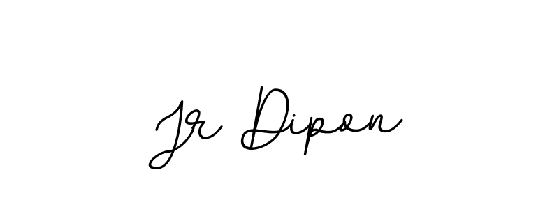 This is the best signature style for the Jr Dipon name. Also you like these signature font (BallpointsItalic-DORy9). Mix name signature. Jr Dipon signature style 11 images and pictures png