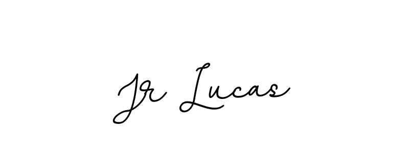 Create a beautiful signature design for name Jr Lucas. With this signature (BallpointsItalic-DORy9) fonts, you can make a handwritten signature for free. Jr Lucas signature style 11 images and pictures png