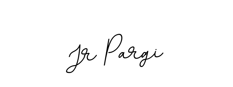 The best way (BallpointsItalic-DORy9) to make a short signature is to pick only two or three words in your name. The name Jr Pargi include a total of six letters. For converting this name. Jr Pargi signature style 11 images and pictures png