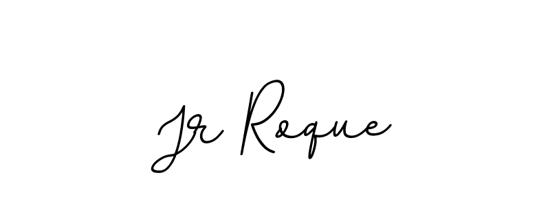 Use a signature maker to create a handwritten signature online. With this signature software, you can design (BallpointsItalic-DORy9) your own signature for name Jr Roque. Jr Roque signature style 11 images and pictures png