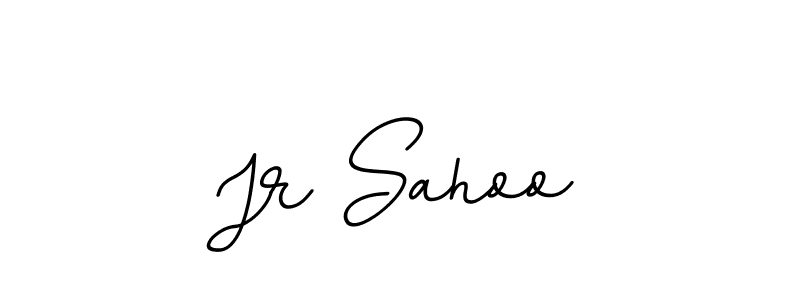 The best way (BallpointsItalic-DORy9) to make a short signature is to pick only two or three words in your name. The name Jr Sahoo include a total of six letters. For converting this name. Jr Sahoo signature style 11 images and pictures png