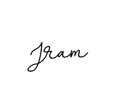 Design your own signature with our free online signature maker. With this signature software, you can create a handwritten (BallpointsItalic-DORy9) signature for name Jram. Jram signature style 11 images and pictures png