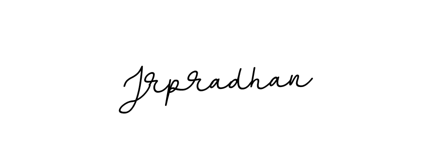 Use a signature maker to create a handwritten signature online. With this signature software, you can design (BallpointsItalic-DORy9) your own signature for name Jrpradhan. Jrpradhan signature style 11 images and pictures png