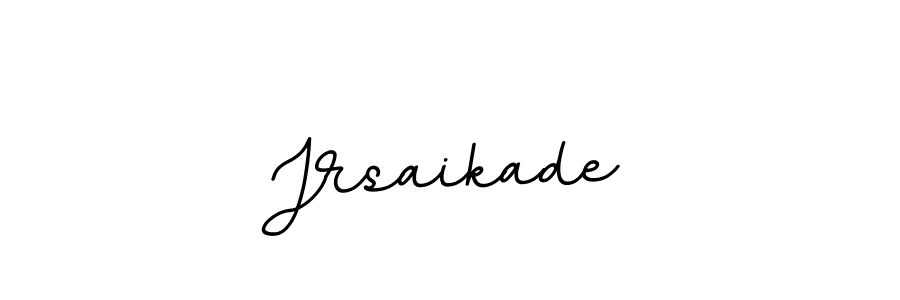 Also we have Jrsaikade name is the best signature style. Create professional handwritten signature collection using BallpointsItalic-DORy9 autograph style. Jrsaikade signature style 11 images and pictures png