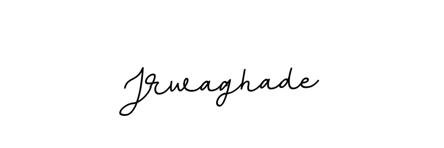 Use a signature maker to create a handwritten signature online. With this signature software, you can design (BallpointsItalic-DORy9) your own signature for name Jrwaghade. Jrwaghade signature style 11 images and pictures png