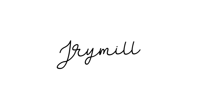Make a beautiful signature design for name Jrymill. With this signature (BallpointsItalic-DORy9) style, you can create a handwritten signature for free. Jrymill signature style 11 images and pictures png