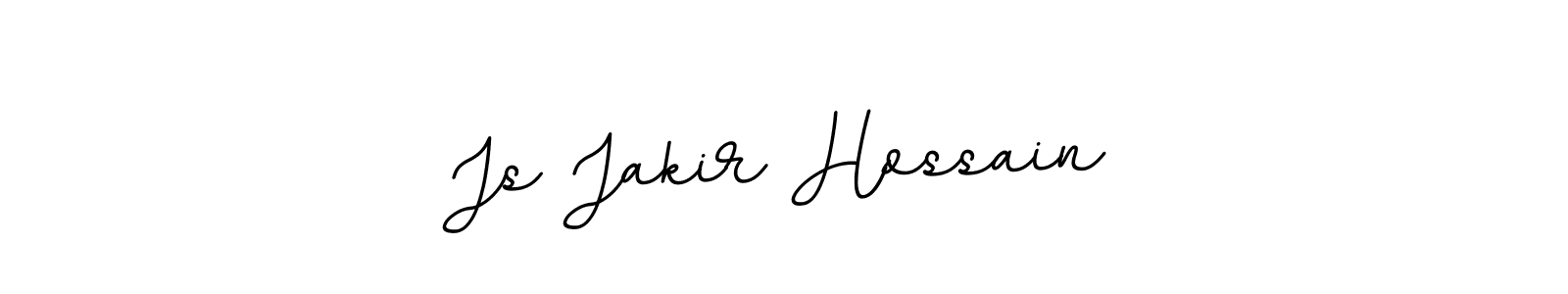 Make a beautiful signature design for name Js Jakir Hossain. With this signature (BallpointsItalic-DORy9) style, you can create a handwritten signature for free. Js Jakir Hossain signature style 11 images and pictures png