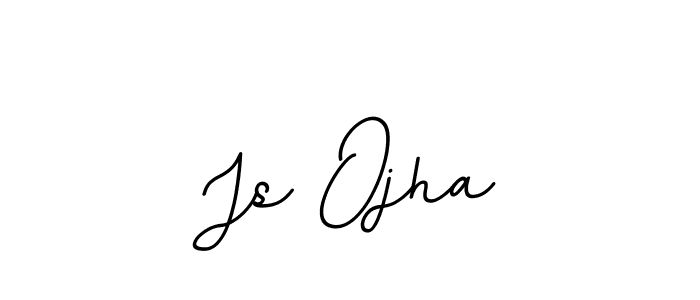 Create a beautiful signature design for name Js Ojha. With this signature (BallpointsItalic-DORy9) fonts, you can make a handwritten signature for free. Js Ojha signature style 11 images and pictures png