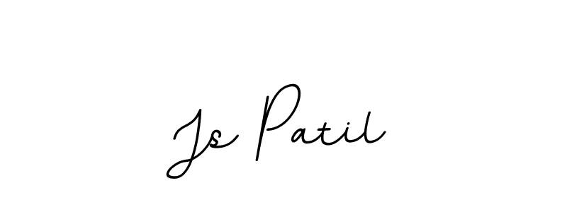 You should practise on your own different ways (BallpointsItalic-DORy9) to write your name (Js Patil) in signature. don't let someone else do it for you. Js Patil signature style 11 images and pictures png