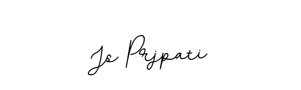 Create a beautiful signature design for name Js Prjpati. With this signature (BallpointsItalic-DORy9) fonts, you can make a handwritten signature for free. Js Prjpati signature style 11 images and pictures png