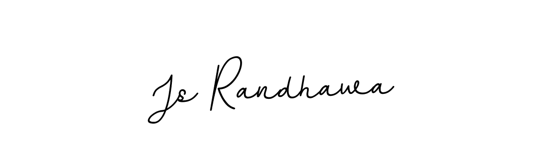 Use a signature maker to create a handwritten signature online. With this signature software, you can design (BallpointsItalic-DORy9) your own signature for name Js Randhawa. Js Randhawa signature style 11 images and pictures png