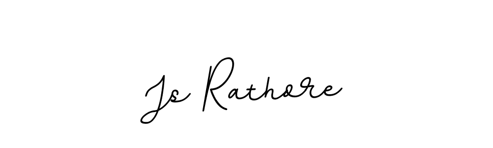 Make a beautiful signature design for name Js Rathore. With this signature (BallpointsItalic-DORy9) style, you can create a handwritten signature for free. Js Rathore signature style 11 images and pictures png