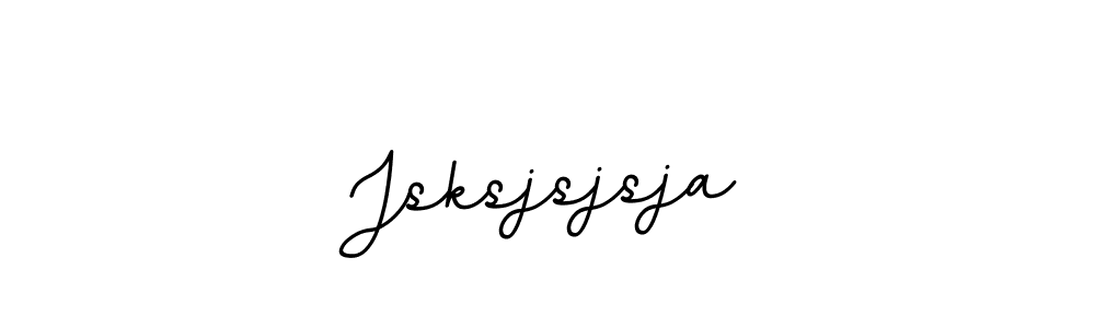 Make a beautiful signature design for name Jsksjsjsja. With this signature (BallpointsItalic-DORy9) style, you can create a handwritten signature for free. Jsksjsjsja signature style 11 images and pictures png