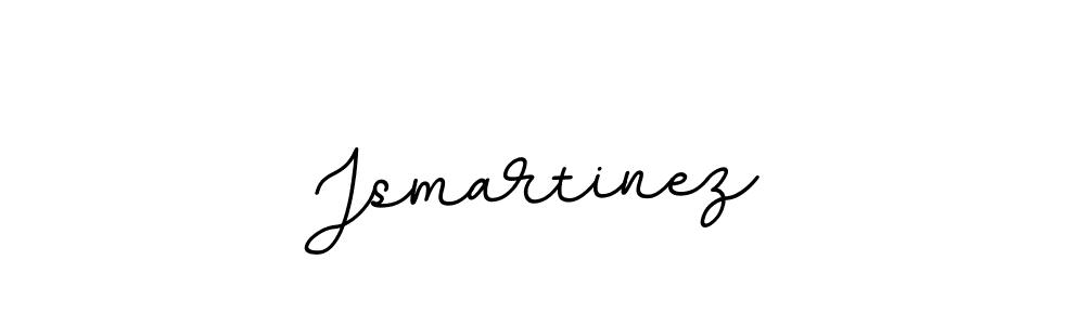 How to make Jsmartinez name signature. Use BallpointsItalic-DORy9 style for creating short signs online. This is the latest handwritten sign. Jsmartinez signature style 11 images and pictures png