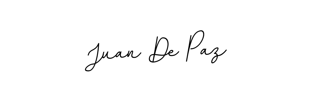 You should practise on your own different ways (BallpointsItalic-DORy9) to write your name (Juan De Paz) in signature. don't let someone else do it for you. Juan De Paz signature style 11 images and pictures png