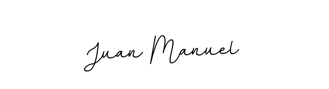 Make a beautiful signature design for name Juan Manuel. With this signature (BallpointsItalic-DORy9) style, you can create a handwritten signature for free. Juan Manuel signature style 11 images and pictures png