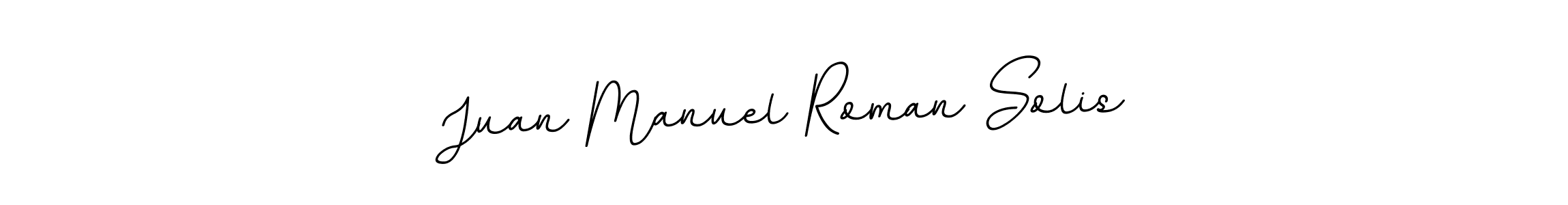 Make a beautiful signature design for name Juan Manuel Roman Solis. Use this online signature maker to create a handwritten signature for free. Juan Manuel Roman Solis signature style 11 images and pictures png