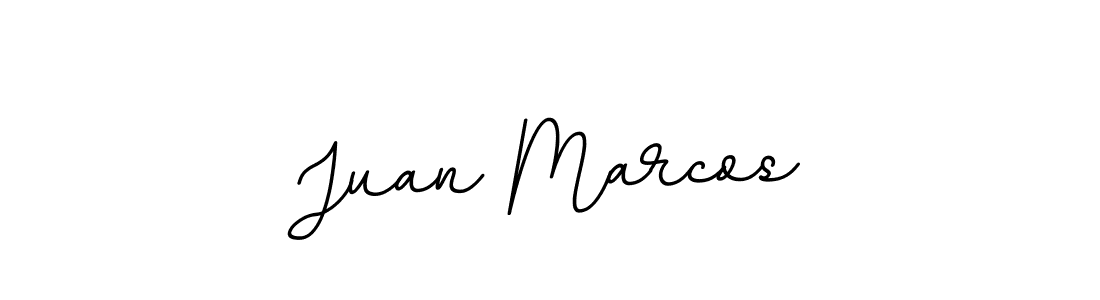 Make a beautiful signature design for name Juan Marcos. With this signature (BallpointsItalic-DORy9) style, you can create a handwritten signature for free. Juan Marcos signature style 11 images and pictures png
