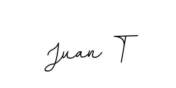 It looks lik you need a new signature style for name Juan T. Design unique handwritten (BallpointsItalic-DORy9) signature with our free signature maker in just a few clicks. Juan T signature style 11 images and pictures png