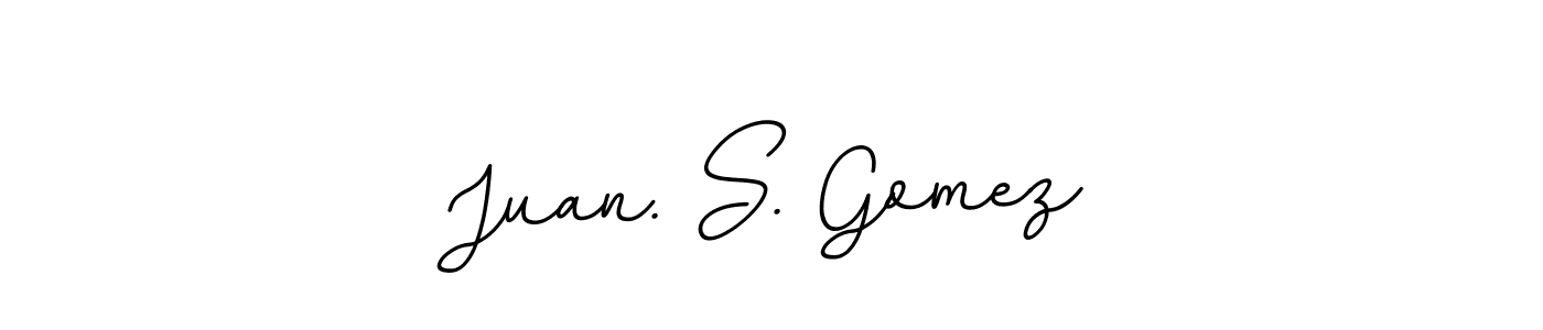 Also You can easily find your signature by using the search form. We will create Juan. S. Gomez name handwritten signature images for you free of cost using BallpointsItalic-DORy9 sign style. Juan. S. Gomez signature style 11 images and pictures png