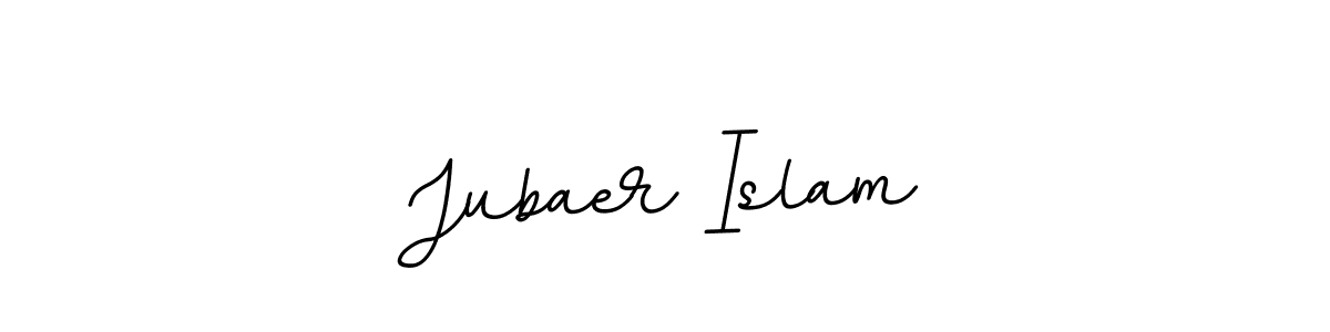 Use a signature maker to create a handwritten signature online. With this signature software, you can design (BallpointsItalic-DORy9) your own signature for name Jubaer Islam. Jubaer Islam signature style 11 images and pictures png