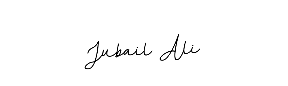 Use a signature maker to create a handwritten signature online. With this signature software, you can design (BallpointsItalic-DORy9) your own signature for name Jubail Ali. Jubail Ali signature style 11 images and pictures png