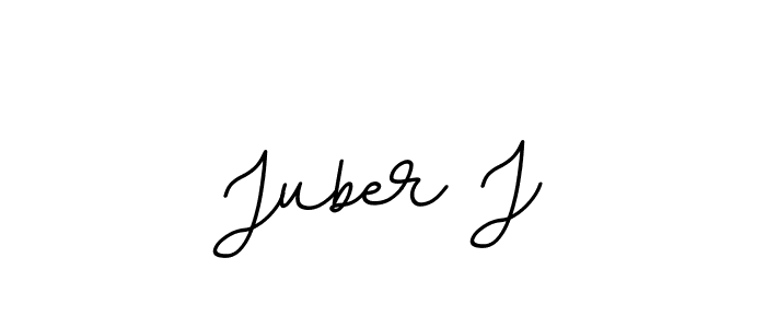 This is the best signature style for the Juber J name. Also you like these signature font (BallpointsItalic-DORy9). Mix name signature. Juber J signature style 11 images and pictures png